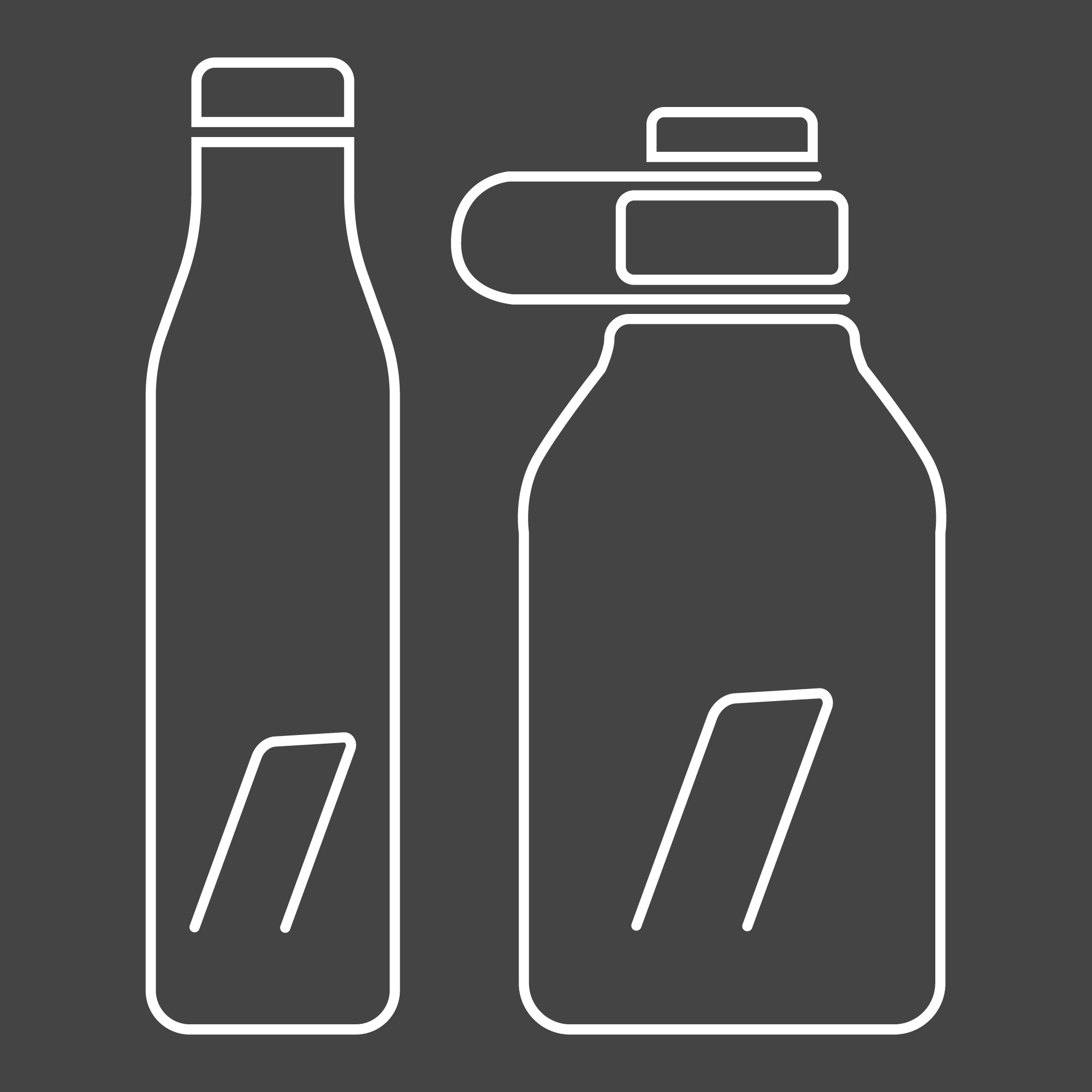 Wine Bottles and Growlers