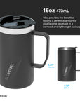 The Transit - 16 oz Mug with Sliding Lid